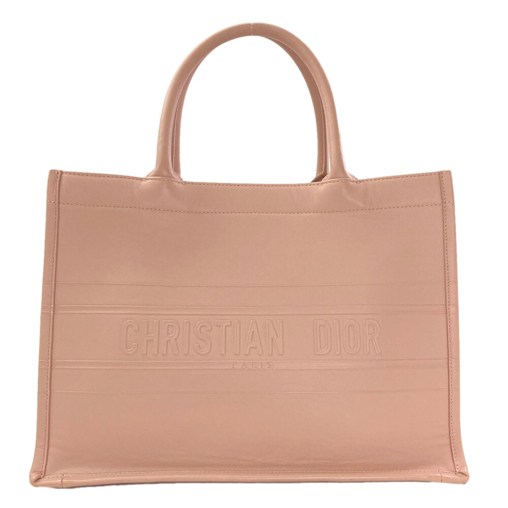 Miu Miu Miu Book Tote Medium Embossed Logo Bag Calf Leather Women's MIUMIU
